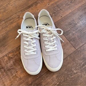 NWOT Madewell Lavender Sidewalk Low-Top Sneakers